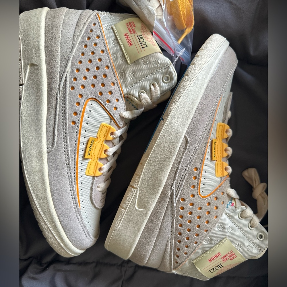Size 5men/6.5 Women- Jordan 2 Union LA Rattan , Not Worn